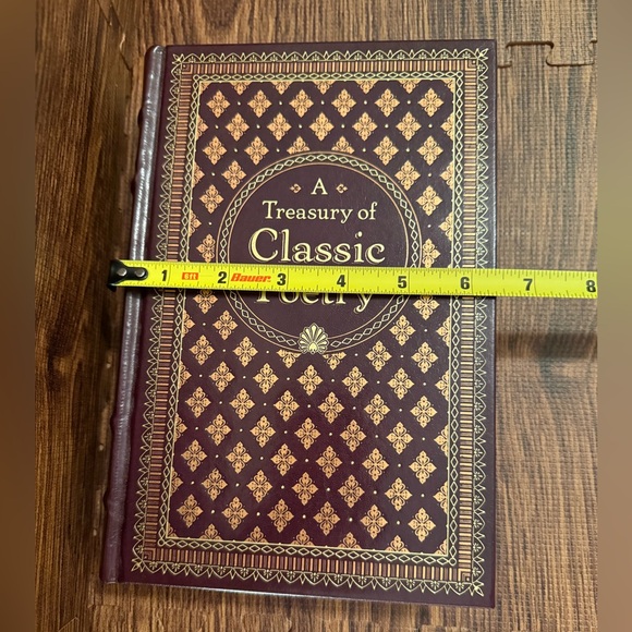 A Treasury of Classic Poetry Leather Bound By Barnes & Noble 2014 - NWOT - Picture 8 of 8